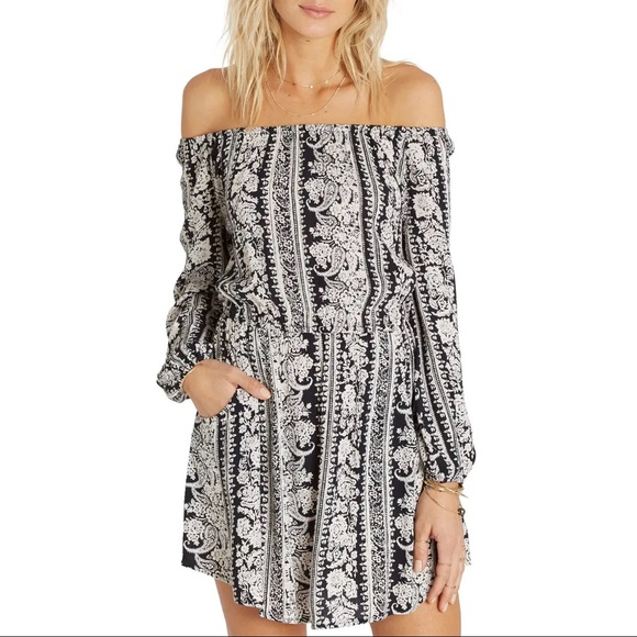 Billabong BNWT off the shoulder dress - Picture 1 of 5
